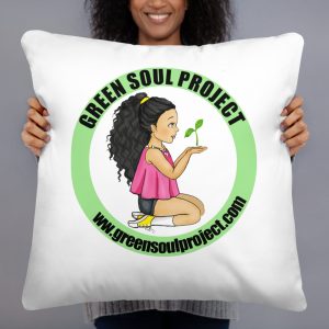 Green Soul Project Basic Pillow