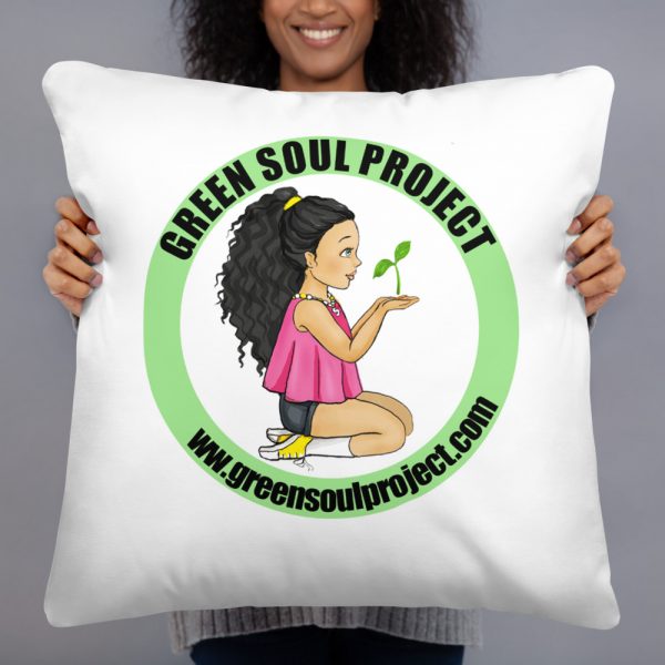 Green Soul Project Basic Pillow