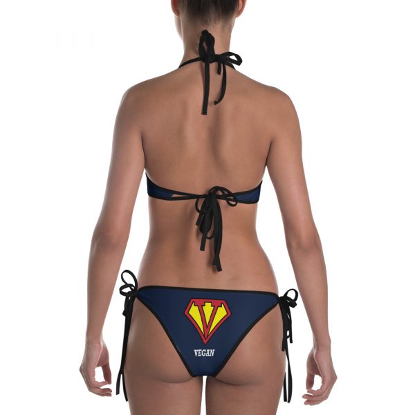 Vegan logo Bikini  - Women's Dress - Girls Collection - Image 5