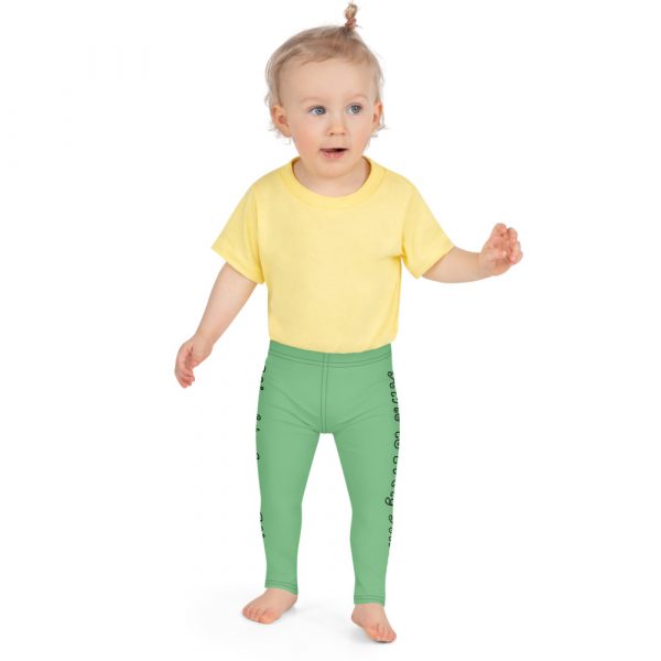 Vegan Gift - Kid's Leggings - Vegan gift for children's - Trendy Kids Clothes - Image 4