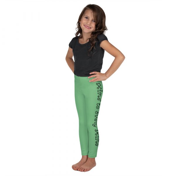 Vegan Gift - Kid's Leggings - Vegan gift for children's - Trendy Kids Clothes - Image 6