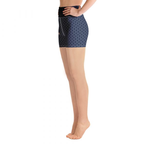 Vegan Yoga Shorts  - Athletic Shorts - Vegan logo shorts - Image 6