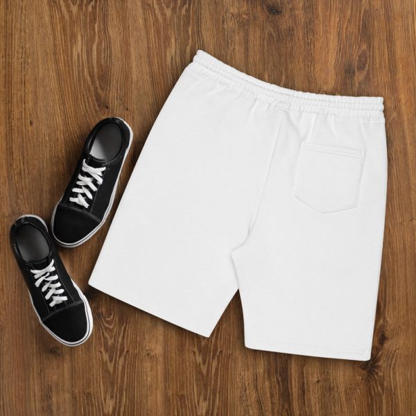 Men's fleece Vegan shorts  - Vegan logo Shorts - Athletic Shorts - Image 12