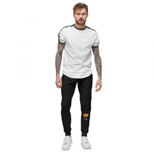 Unisex fleece Vegan Sweatpants  - Men Pants - Women's Pants - Vegan Logo