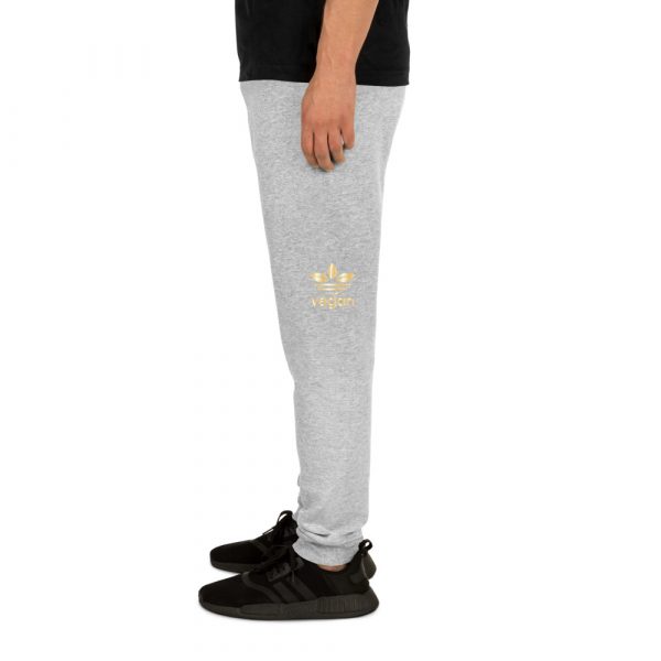Vegan Unisex Joggers  - Men Joggers - Vegan Logo Joggers - Women's Joggers - Image 9