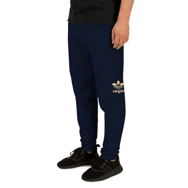 Vegan Unisex Joggers  - Men Joggers - Vegan Logo Joggers - Women's Joggers - Image 4