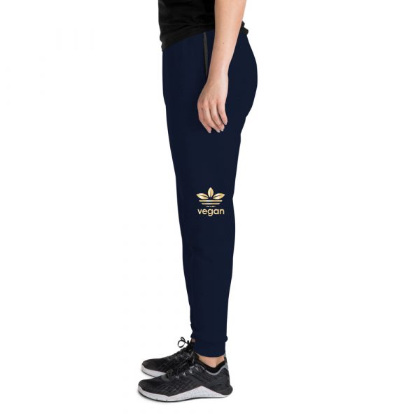 Vegan Unisex Joggers  - Men Joggers - Vegan Logo Joggers - Women's Joggers - Image 3